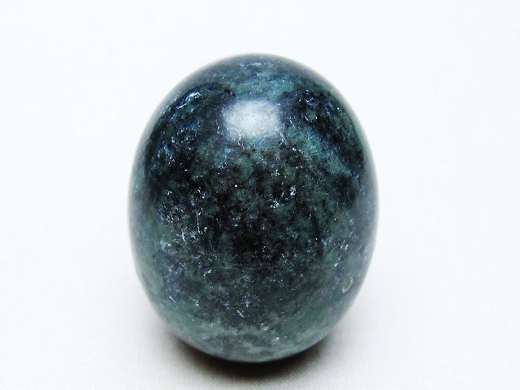 インド翡翠 たまご 置物 [t306-2891] 1枚目