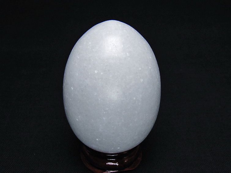 漢白玉たまご 置物 [t306-2947] 3枚目