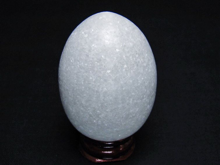 漢白玉たまご 置物 [t306-2956] 3枚目