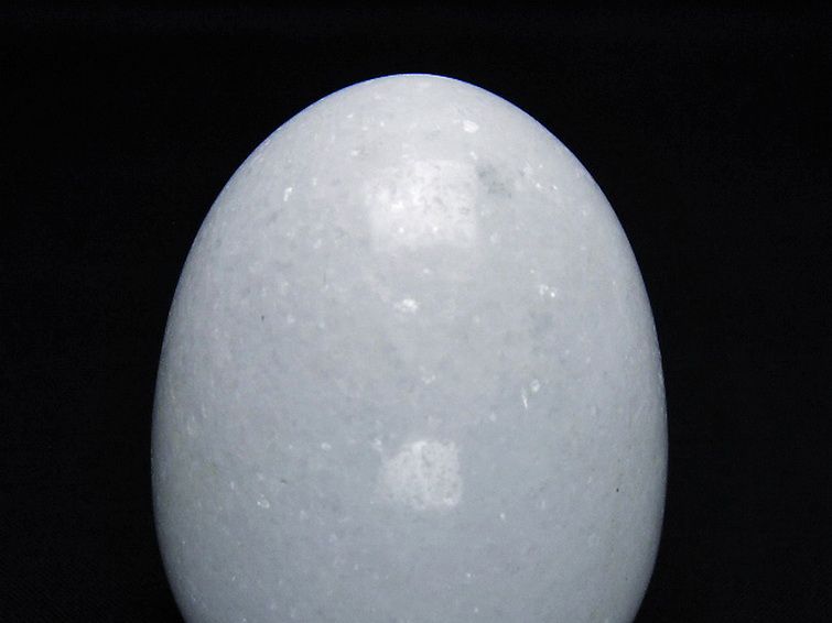 漢白玉たまご 置物 [t306-2961] 2枚目