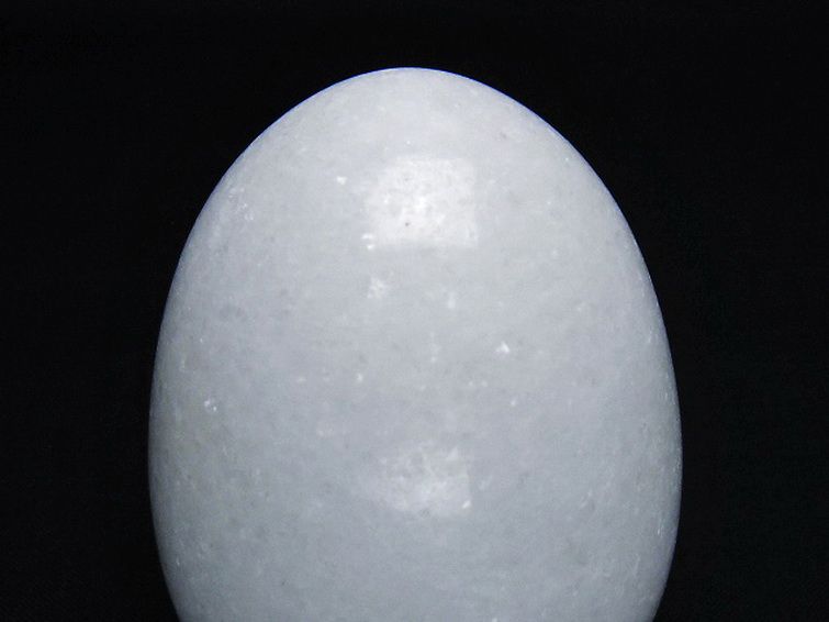 漢白玉たまご 置物 [t306-2968] 2枚目