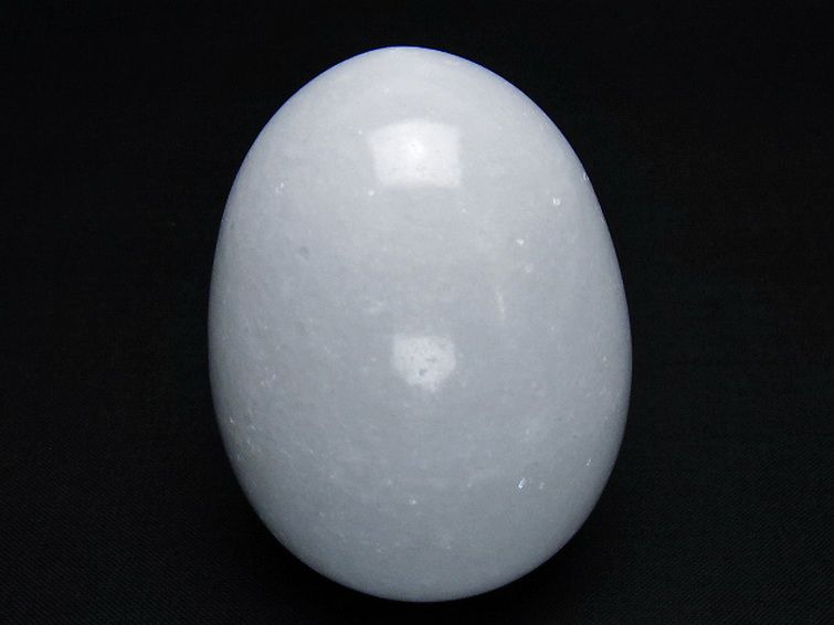漢白玉たまご 置物 [t306-2974] 1枚目