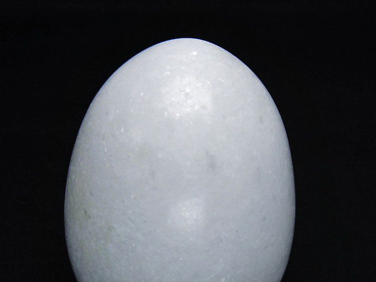 漢白玉たまご 置物 [t306-2976] 2枚目