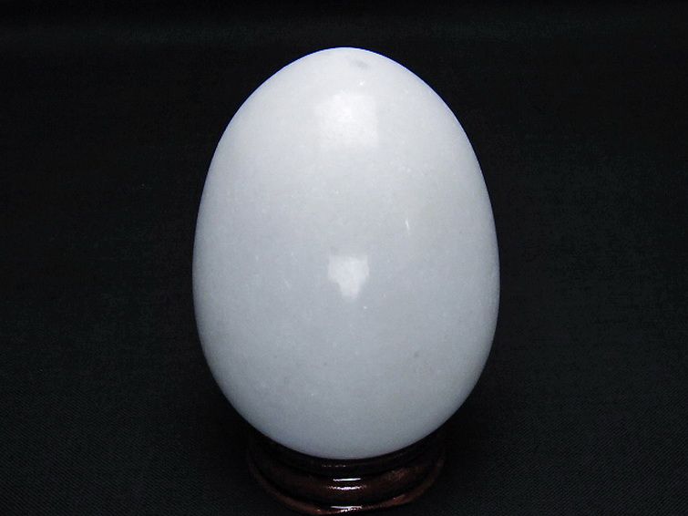 漢白玉たまご 置物 [t306-2979] 3枚目