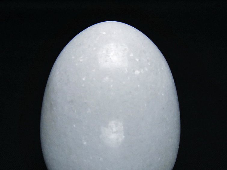 漢白玉たまご 置物 [t306-2981] 2枚目