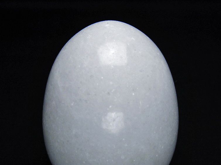 漢白玉たまご 置物 [t306-2983] 2枚目