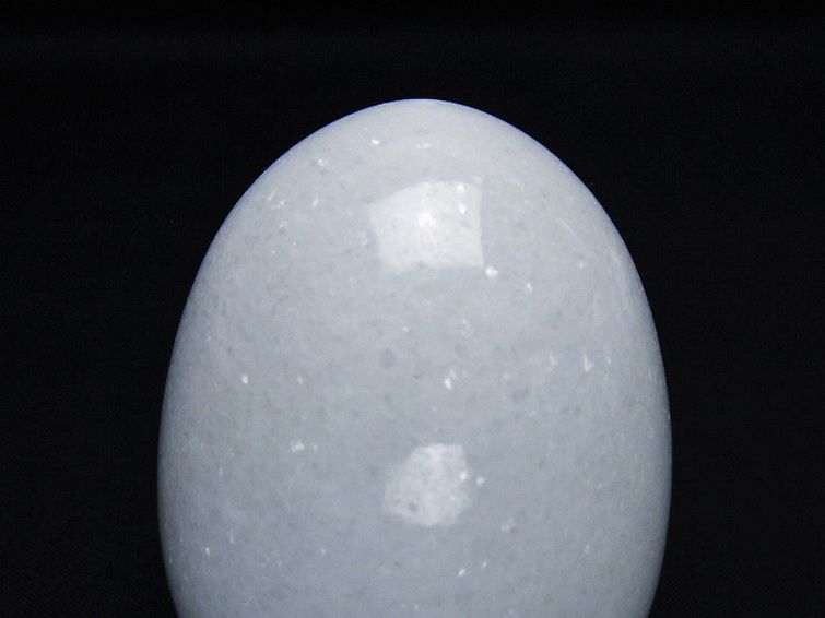 漢白玉たまご 置物 [t306-2985] 2枚目