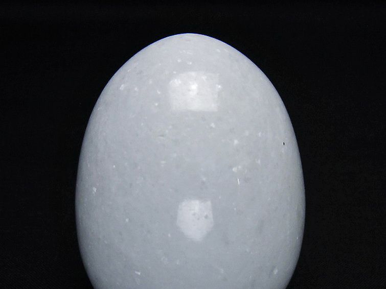 漢白玉たまご 置物 [t306-2988] 2枚目