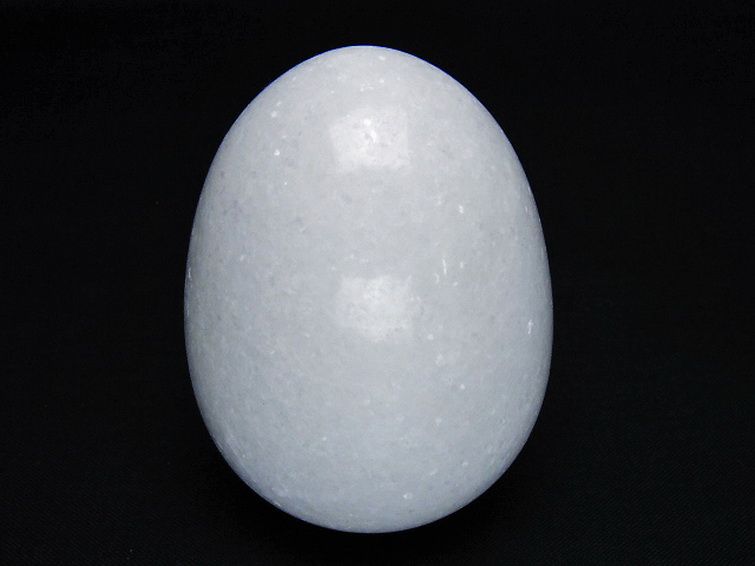 漢白玉たまご 置物 [t306-2996] 1枚目