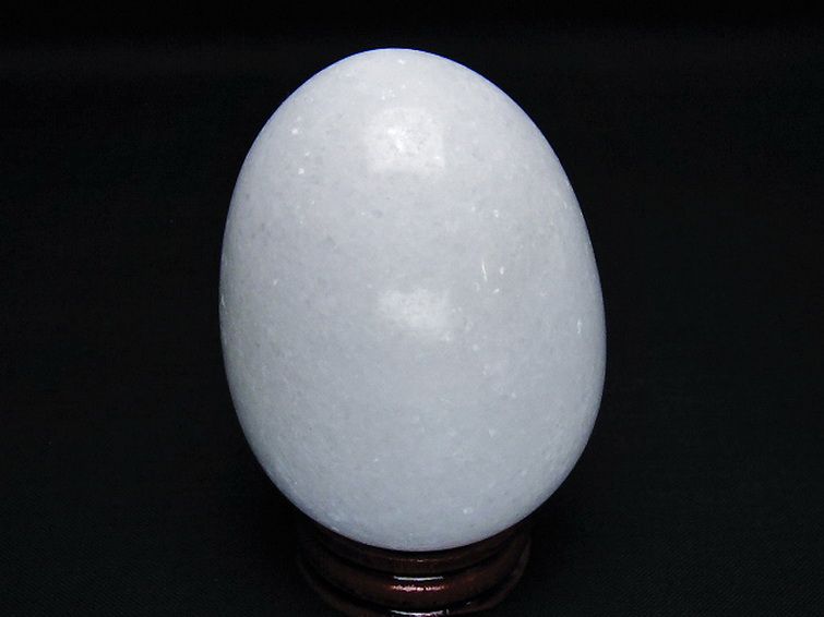 漢白玉たまご 置物 [t306-2996] 3枚目