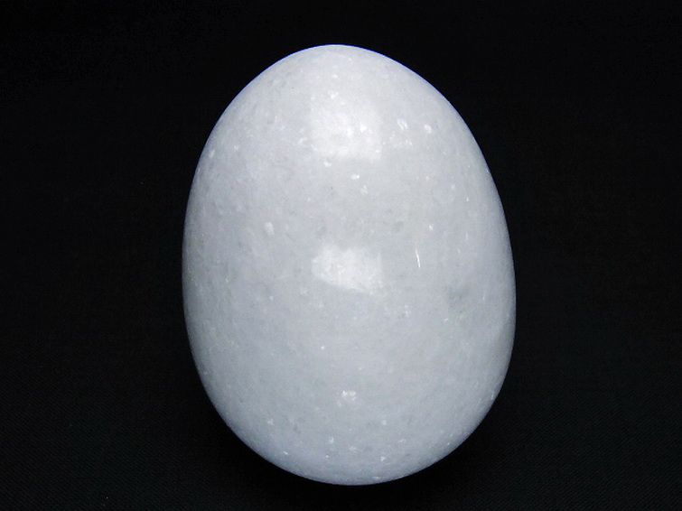 漢白玉たまご 置物 [t306-2997] 1枚目