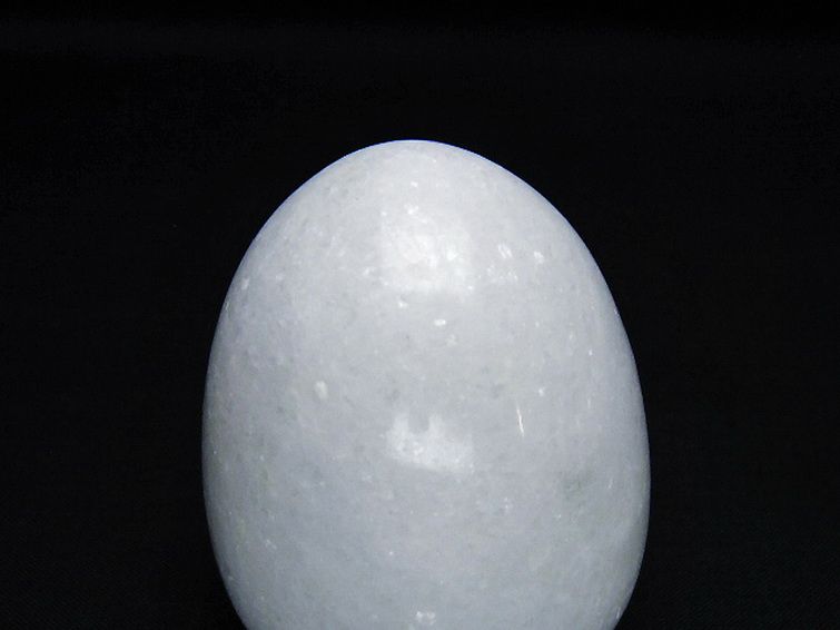 漢白玉たまご 置物 [t306-2997] 2枚目