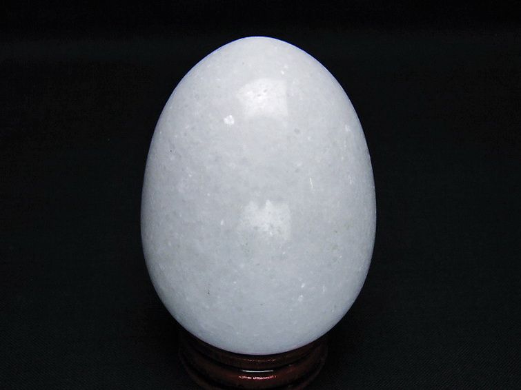 漢白玉たまご 置物 [t306-2999] 3枚目