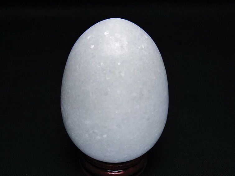 漢白玉たまご 置物 [t306-3001] 3枚目