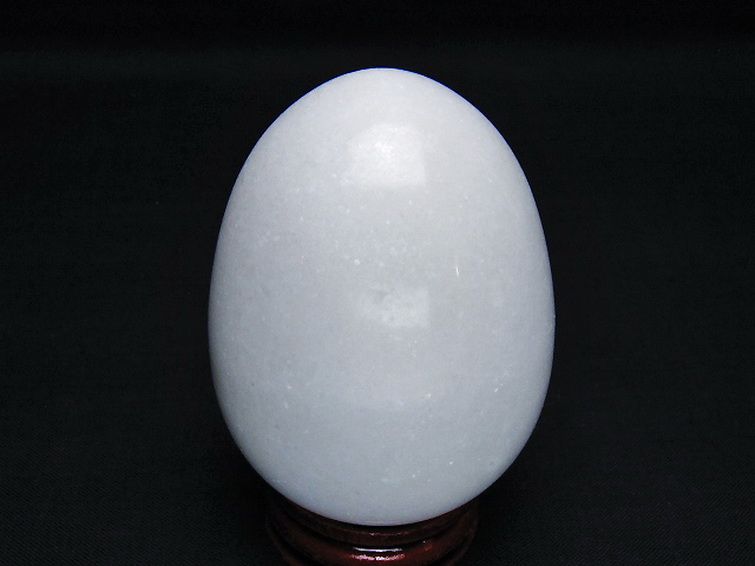 漢白玉たまご 置物 [t306-3002] 3枚目