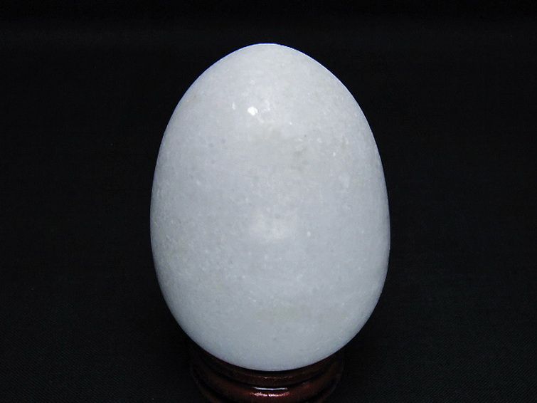 漢白玉たまご 置物 [t306-3003] 3枚目
