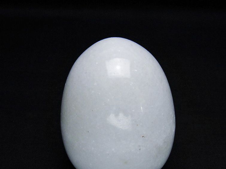 漢白玉たまご 置物 [t306-3004] 2枚目