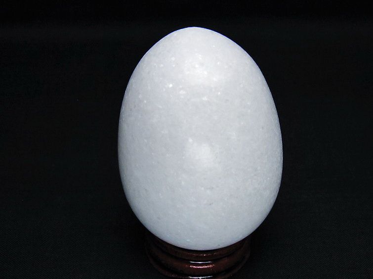 漢白玉たまご 置物 [t306-3005] 3枚目