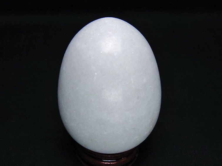 漢白玉たまご 置物 [t306-3007] 3枚目