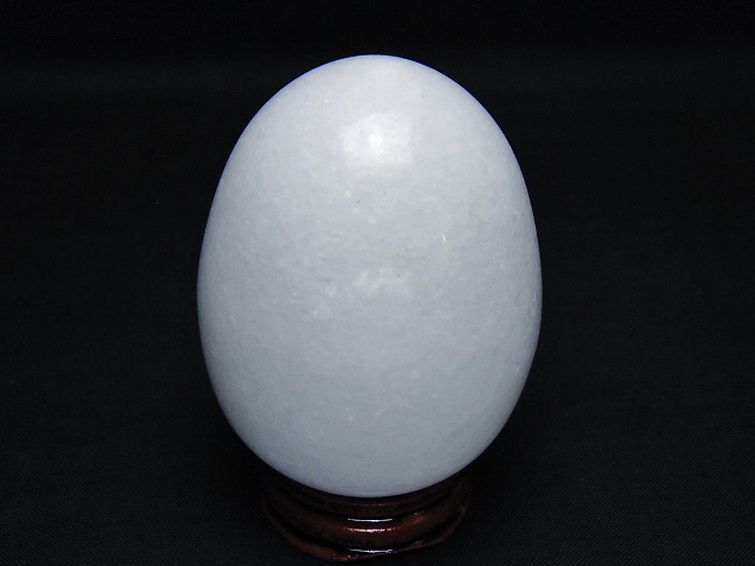 漢白玉たまご 置物 [t306-3008] 2枚目
