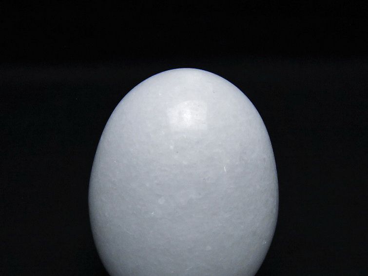 漢白玉たまご 置物 [t306-3008] 3枚目