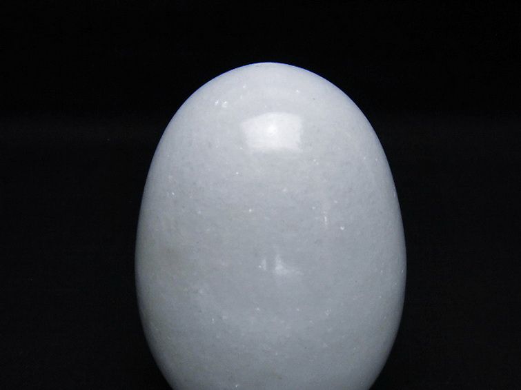 漢白玉たまご 置物 [t306-3010] 2枚目