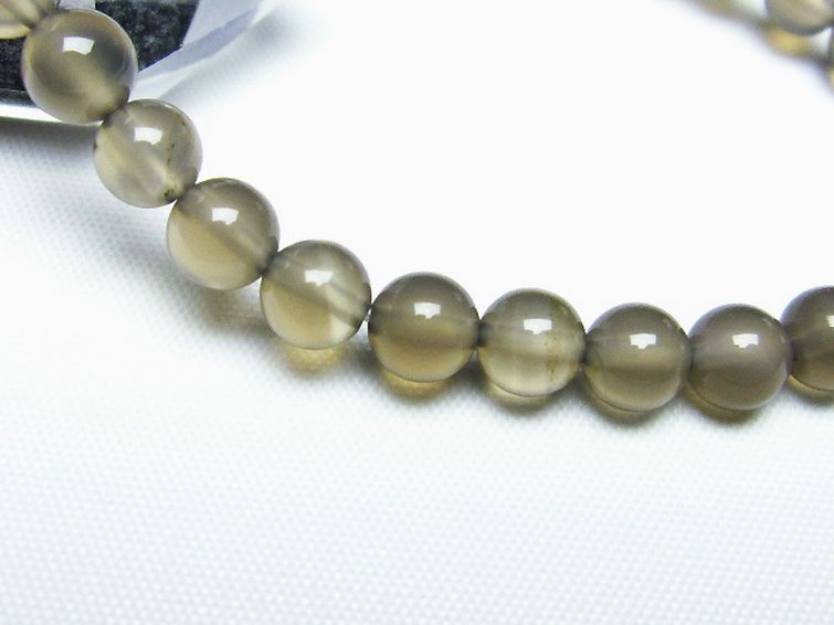 アゲート ブレスレット 6mm [t307-600] 3枚目