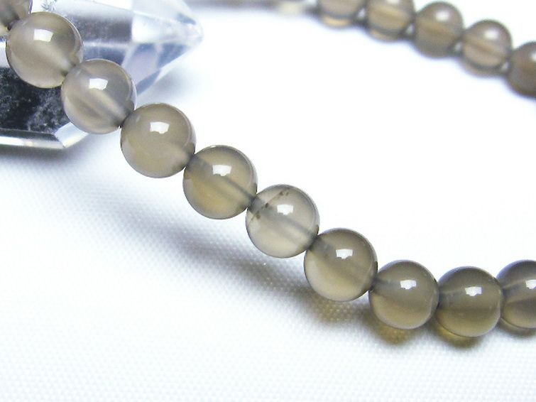 アゲート ブレスレット 6mm [t307-780] 3枚目