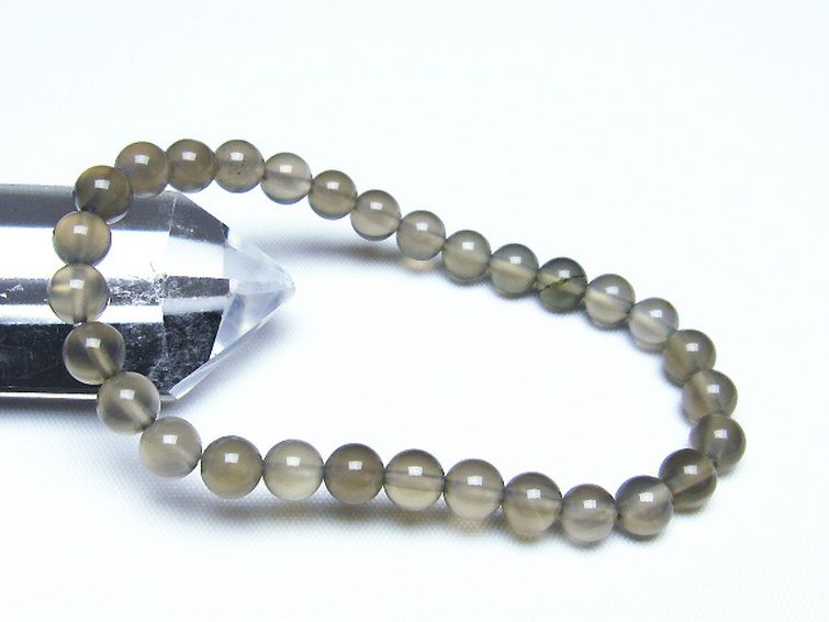 アゲート ブレスレット 6mm [t307-811] 1枚目