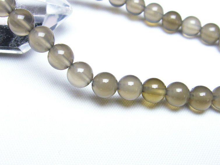 アゲート ブレスレット 6mm [t307-831] 3枚目