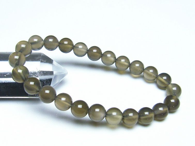 アゲート ブレスレット 8mm [T307-926] 1枚目