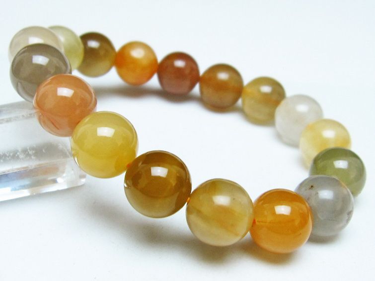 ルチル水晶 ブレスレット 12mm [t308-2543] 1枚目
