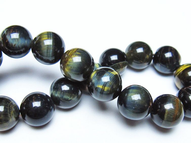 ミックスタイガーアイ ブレスレット 12mm [t31-6251] 2枚目