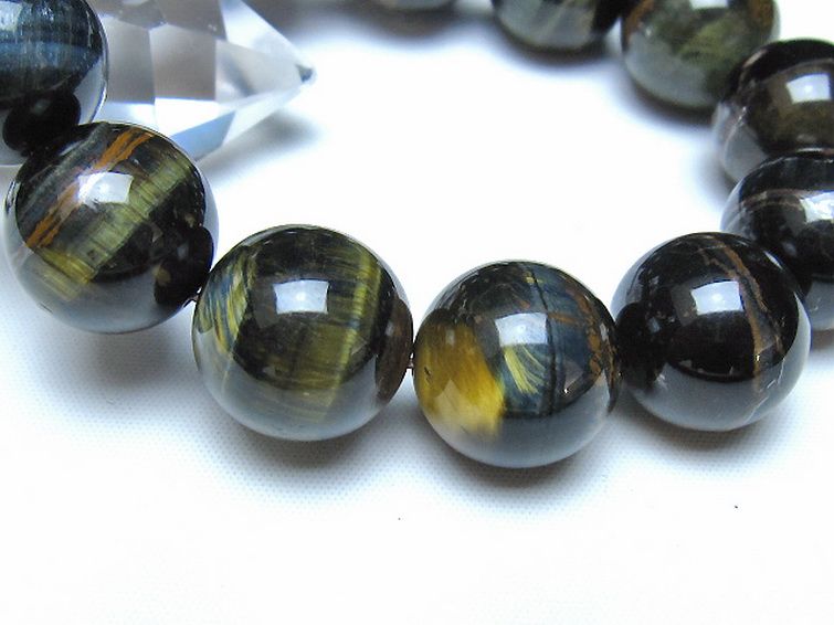 ミックスタイガーアイ ブレスレット 18mm [t31-6335] 3枚目