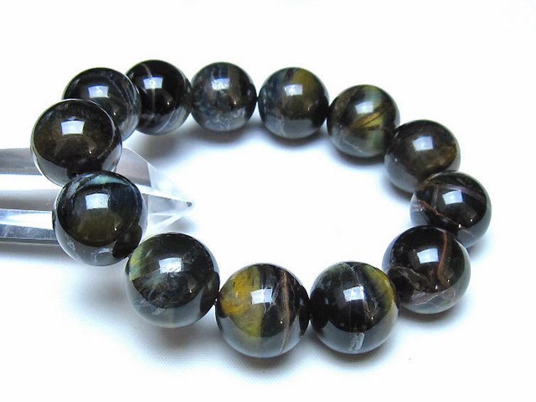 ミックスタイガーアイ ブレスレット 18mm [t31-6336] 1枚目