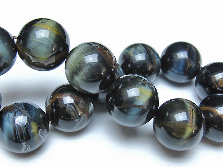 ミックスタイガーアイ ブレスレット 18mm [t31-6342] 2枚目