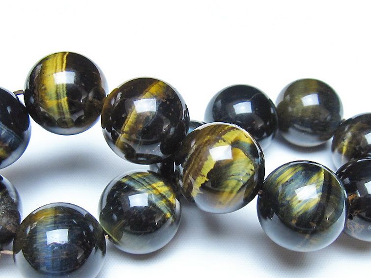 ミックスタイガーアイ ブレスレット 18mm [t31-6443] 2枚目