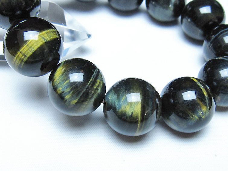 ミックスタイガーアイ ブレスレット 18mm [t31-6449] 3枚目