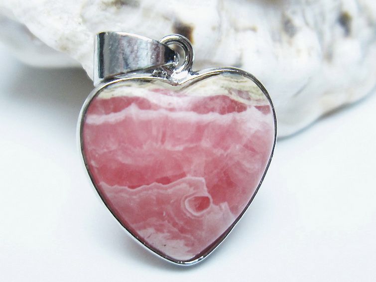 インカローズ ロードクロサイトハート ペンダント [T313-5856] 2枚目