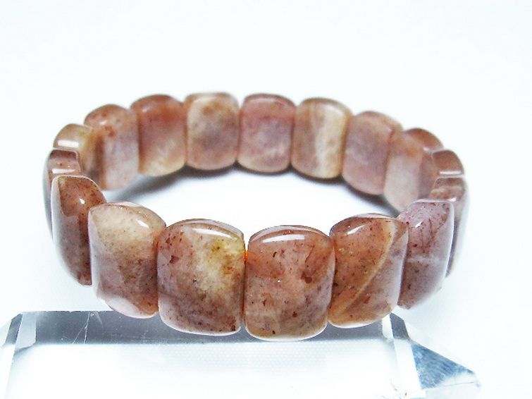 オレンジムーンストーン バングル [t315-2564] 1枚目