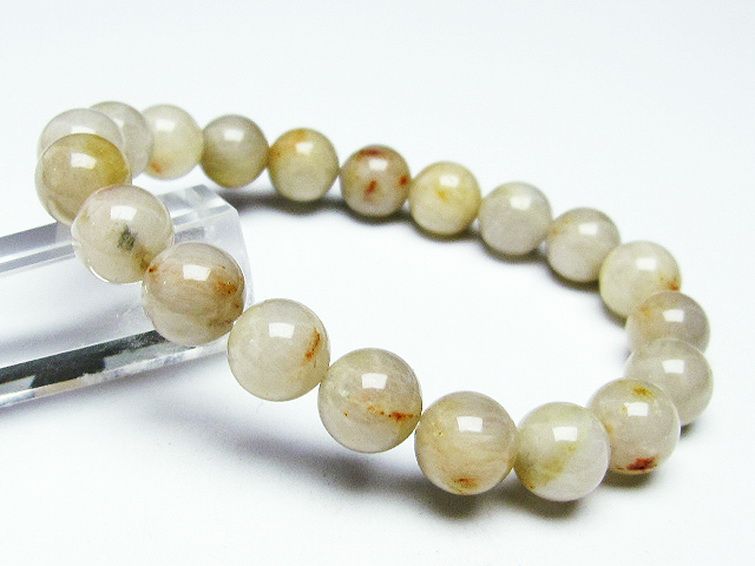 ラビットヘアールチル ブレスレット 10mm [T316-1571] 1枚目