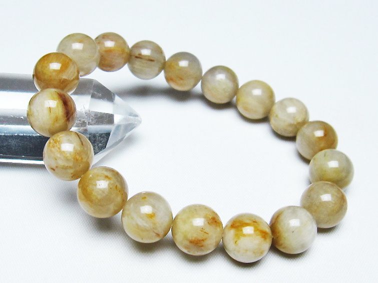 ラビットヘアールチル ブレスレット 12mm [T316-1748] 1枚目