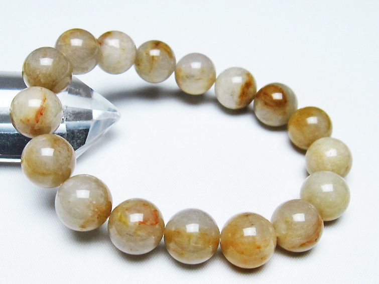 ラビットヘアールチル ブレスレット 12mm [T316-1757] 1枚目