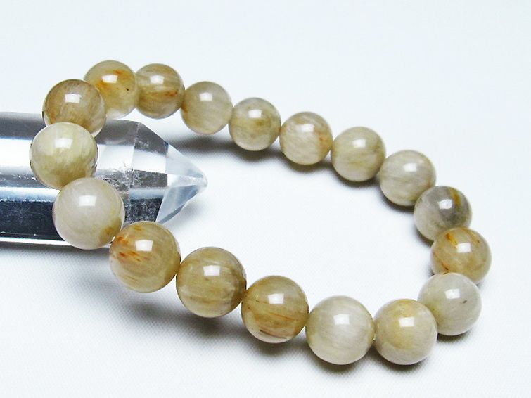 ラビットヘアールチル ブレスレット 11mm [T316-1768] 1枚目