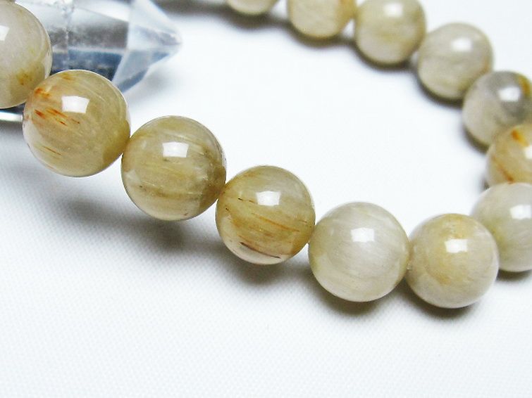 ラビットヘアールチル ブレスレット 11mm [T316-1768] 3枚目