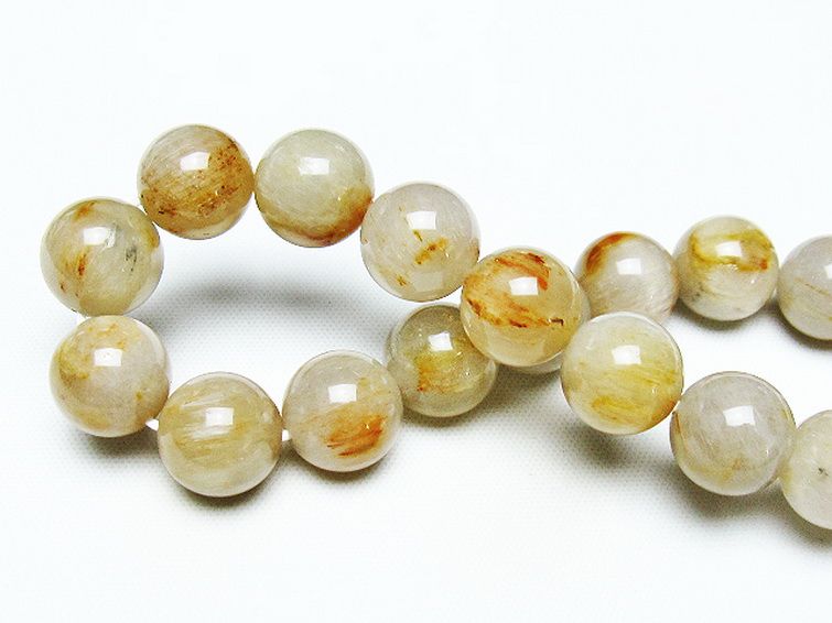 ラビットヘアールチル ブレスレット 11mm [T316-1858] 2枚目