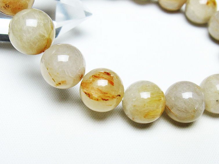 ラビットヘアールチル ブレスレット 11mm [T316-1858] 3枚目