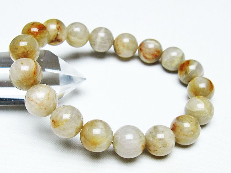 ラビットヘアールチル ブレスレット 12mm [T316-1938] 1枚目