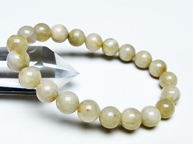 ラビットヘアールチル ブレスレット 9mm [T316-1966] 1枚目