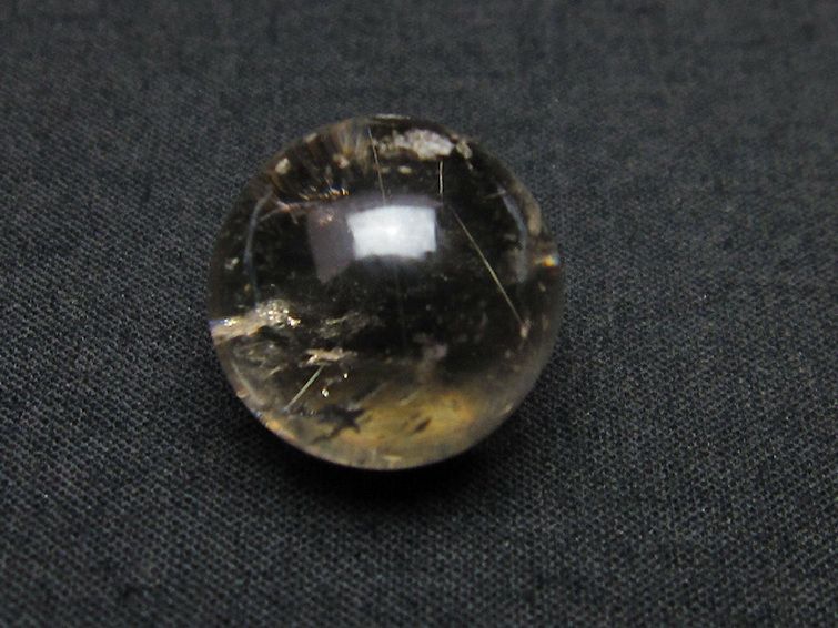 ルチル入り 水晶 丸玉 17mm [T318-3863] 3枚目